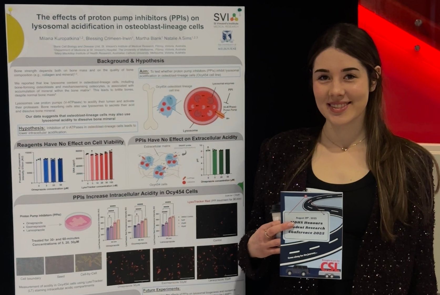 What makes our bones strong and healthy: SVI student wins award